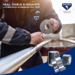 🛠️ Seal, Shield & Insulate with Dolphin Aluminium Foil Tape! 🛡️