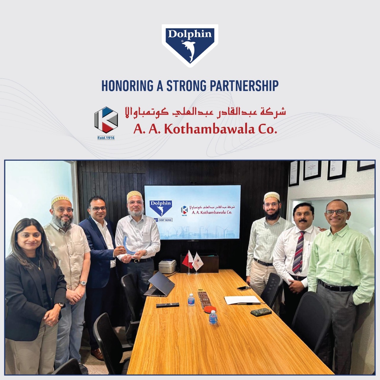 Honoring a Strong Partnership | Dolphin by Al Muqarram Industry x A. A. Kothambawala