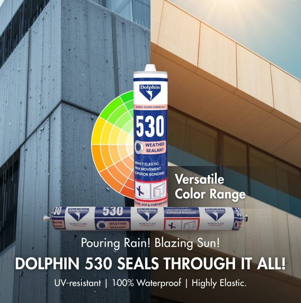 Weatherproof in Every Shade! Our Dolphin 530 Weather Sealant does more than seal